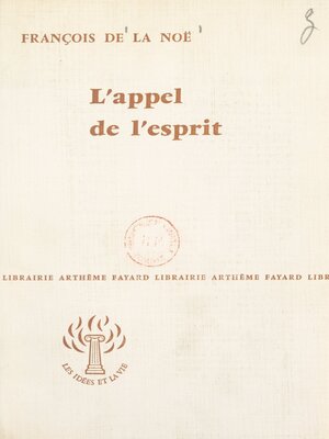 cover image of L'appel de l'esprit